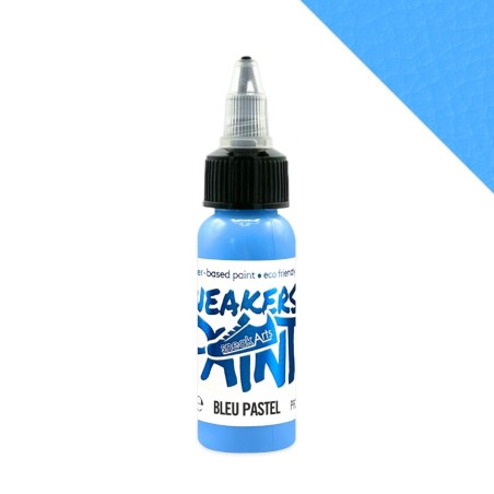 SneakArts Lederfarbe Pastellblau