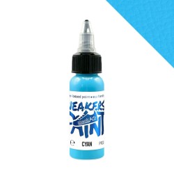 SneakArts Lederfarbe Cyan