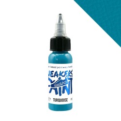 SneakArts Lederfarbe Türkis